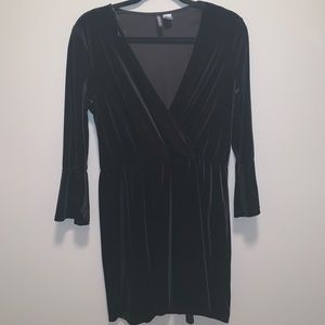 Little Black velvet dress